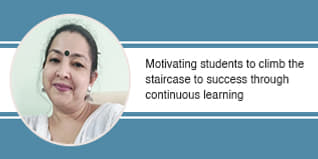 Motivating students to climb the staircase to success through continuous learning